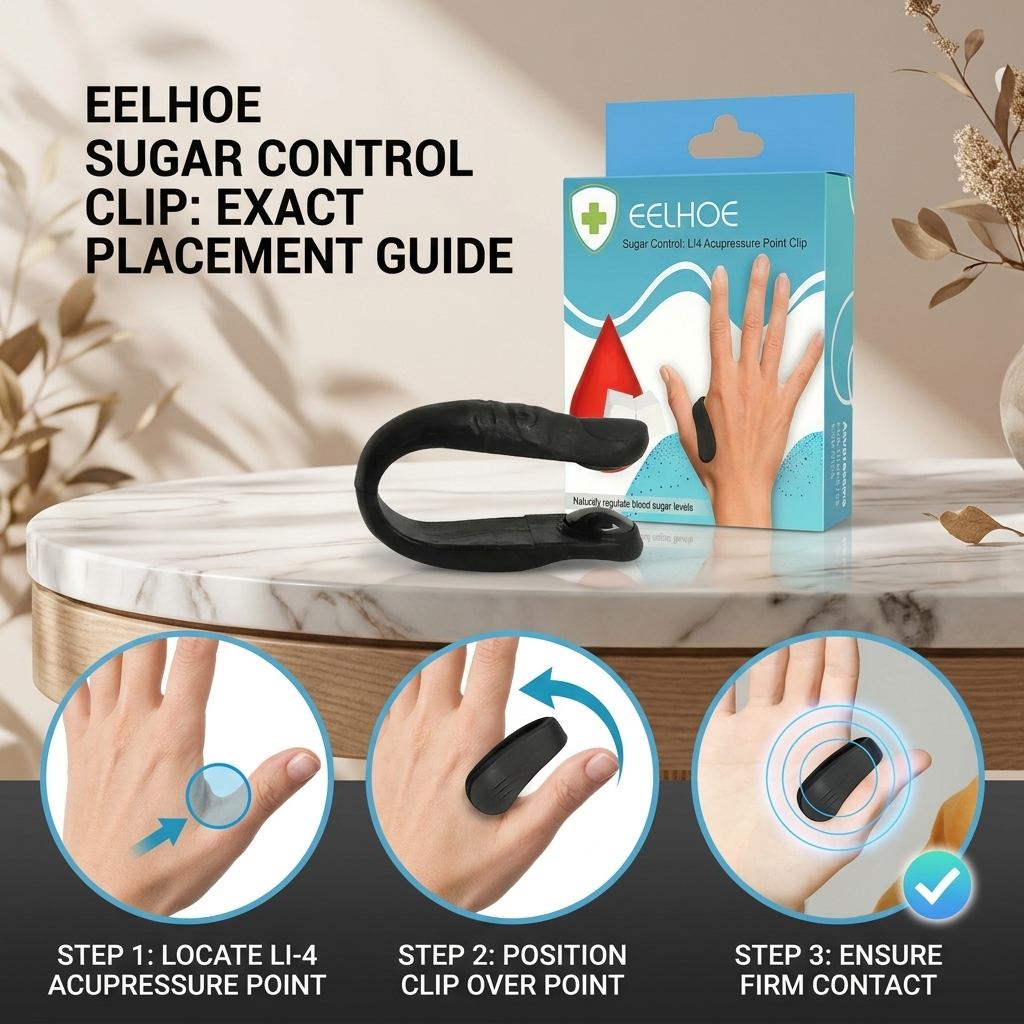 PressureEase™ LI4 Acupressure Wellness Clip