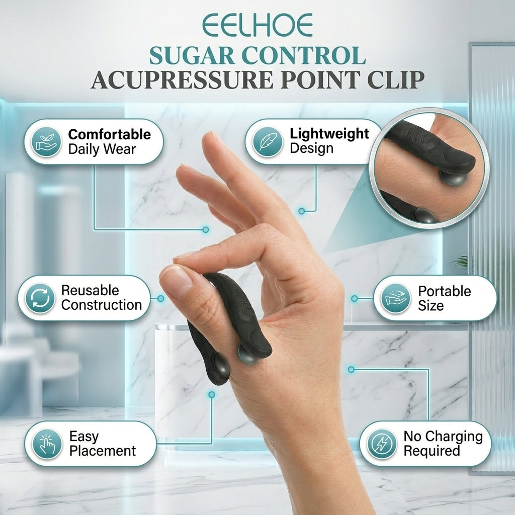 PressureEase™ LI4 Acupressure Wellness Clip