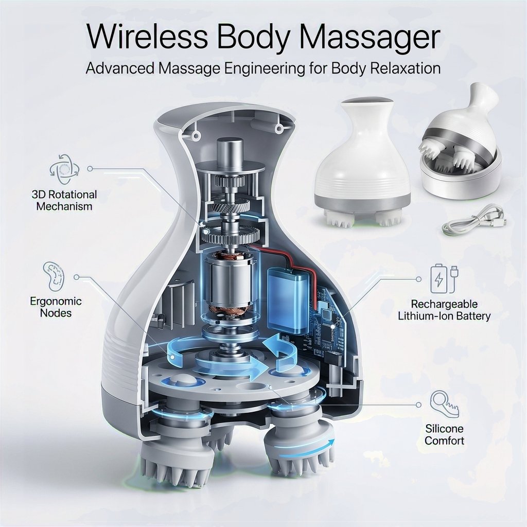 Electric Scalp & Body Massager